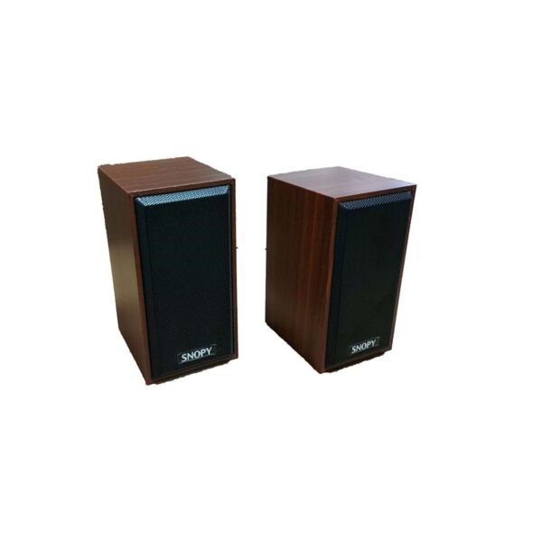 Snopy SN-385 2.0 USB 5V 80dB Ahşap 2.5'' 3W*2 Speaker