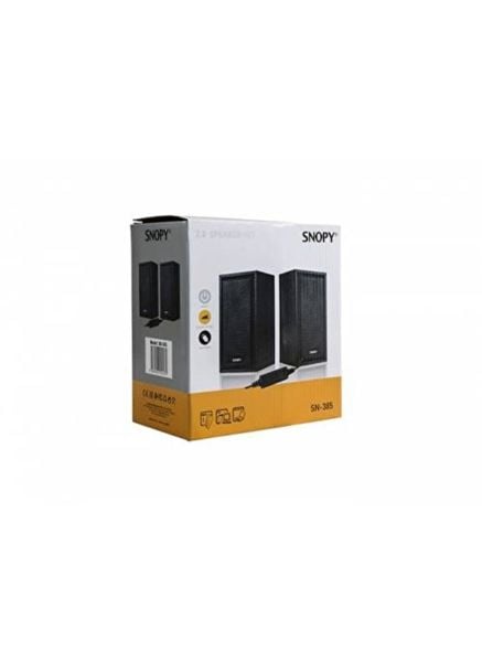 Snopy SN-385 2.0 USB 5V 80dB Ahşap 2.5'' 3W*2 Speaker