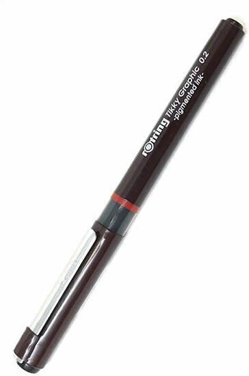 Rotring Tikky 0,2 mm Grafik Kalemi