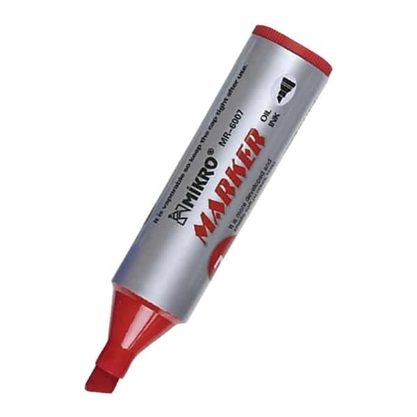 Mikro 701K 7 mm Kırmızı Markör Kalem