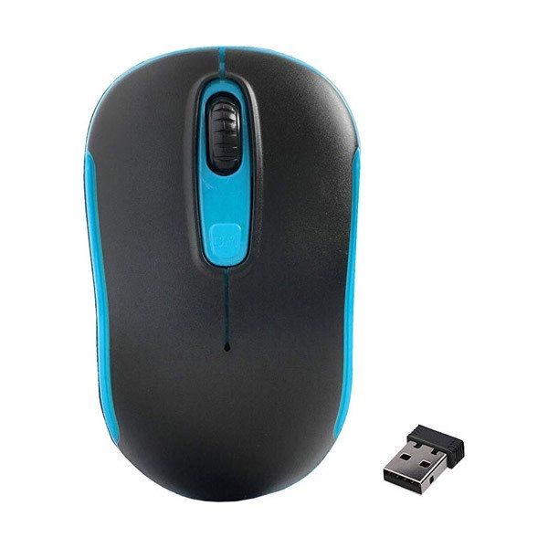 Everest SM-804 1600 Dpi Siyah-Mavi Kablosuz Mouse