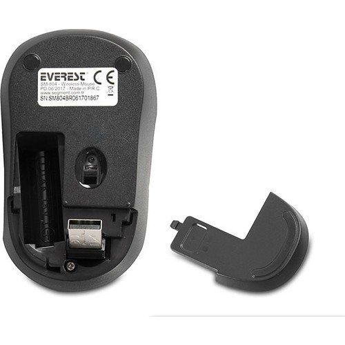 Everest SM-804 1600 Dpi Siyah-Beyaz Usb Kablosuz Mouse