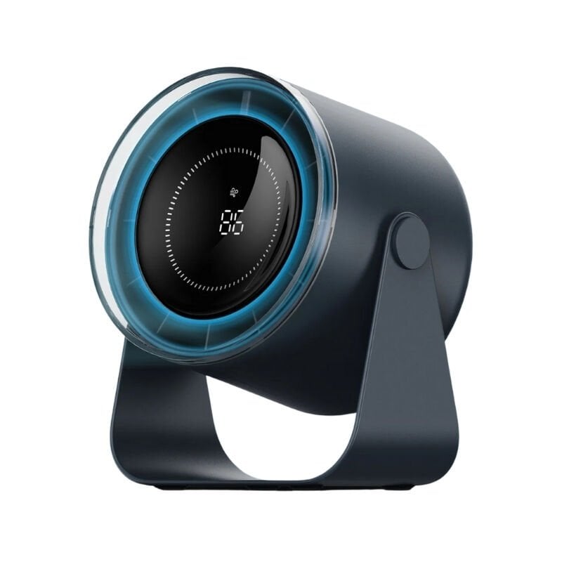 Daxi AF02 Gece Mavisi Portatif Masaüstü Dijital Vantilatör