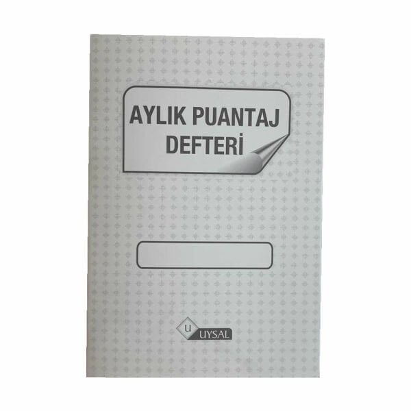 Uysal Büyük Puantaj Defteri
