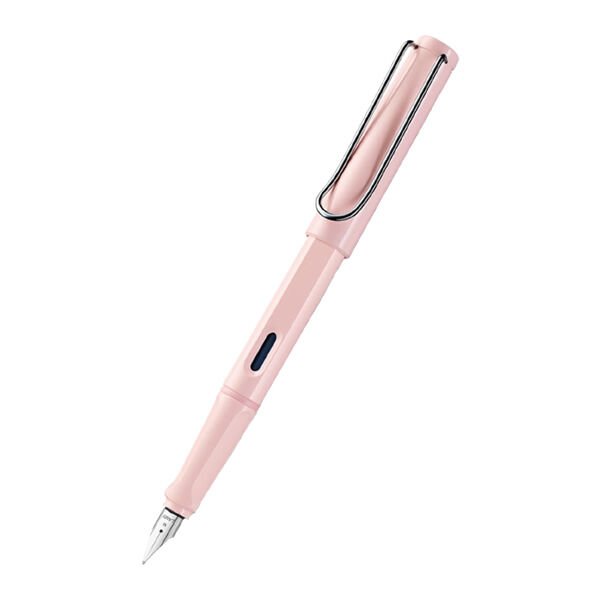 Lamy 36R Safari Metal Klipsli M Uç Pastel Rose Dolma Kalem