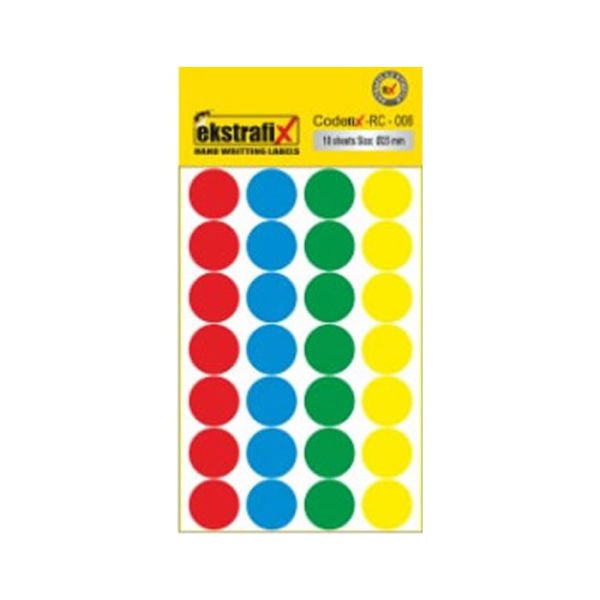 Ekstrafix Rc-006 25 mm Ofis Etiket