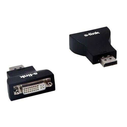 S-LİNK SL-DS565 DİSPLAY PORT ERKEK TO DVI DİŞİ DÖNÜŞTÜRÜCÜ