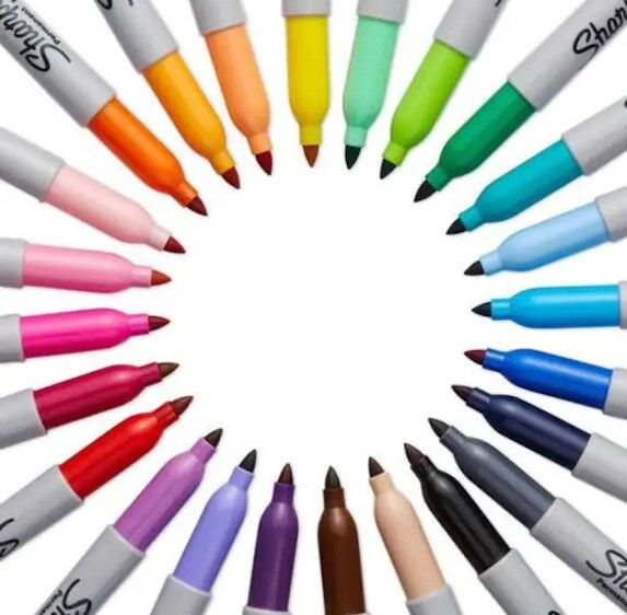 Sharpie 30'lu Kertenkele Permanent Markör Kalem Seti
