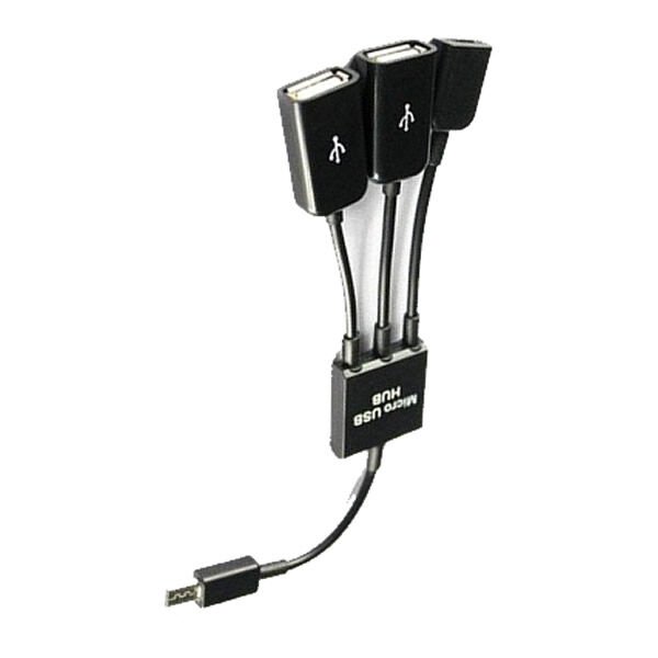 HY-Tech HY-USBC4 Micro 5 Pin To OTG 3 İn1 Dönüştürücü