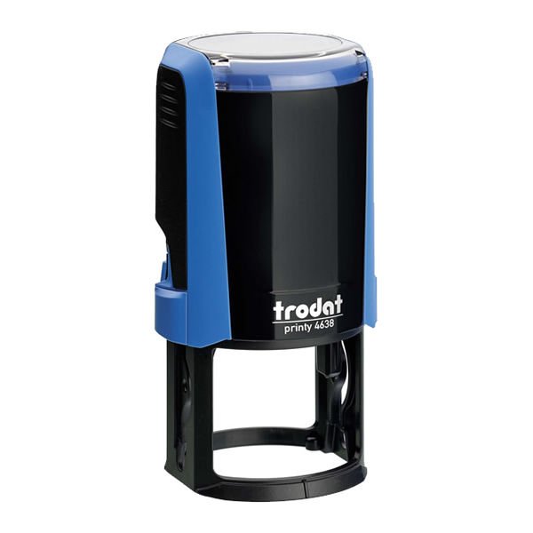 Trodat 4630 Mavi Yuvarlak Kaşe Boş Kaşe