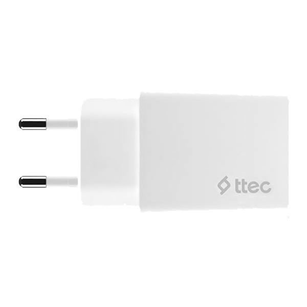 Ttec 2SCS20B Smart Charger Seyahat Şarjı 2.1A Beyaz Şarj Cihazı Adaptör