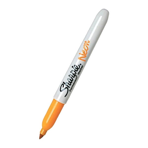 Sharpie 1881077 Neon Fosforlu Turuncu Permanent Markör Kalem