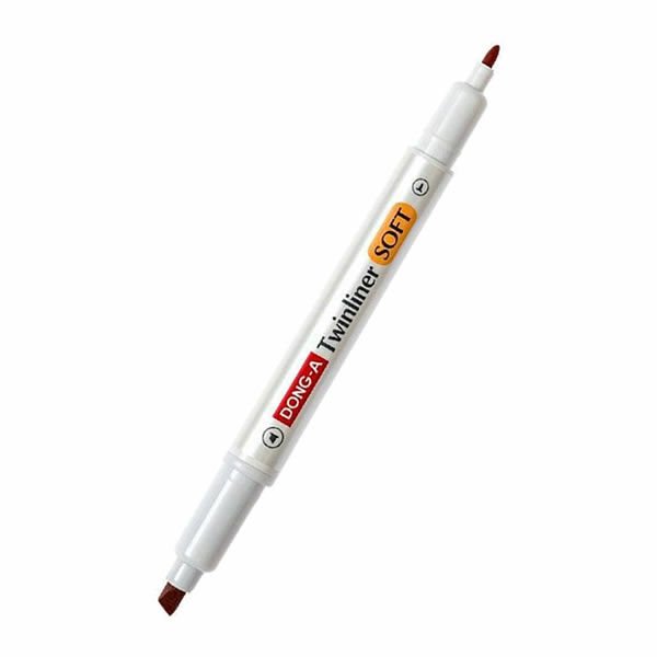 Dong-a 231669 No:69 Twinliner Bayrak Kırmızı Soft Fosforlu Kalem