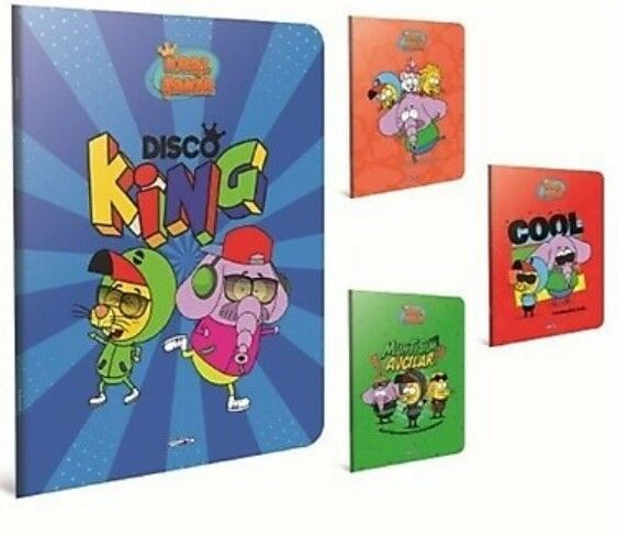Gıpta Kral Şakir A4 60 Yaprak Çizgili Tel Dikişli Karton Kapaklı Defter