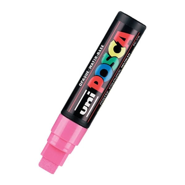 Uni-Ball PC-17K Posca 15,0 Pembe Su Bazlı Poster Markörü
