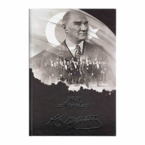 Liz Ajata 17x24 Kuşe Kapaklı Özel Atatürk Ajandası