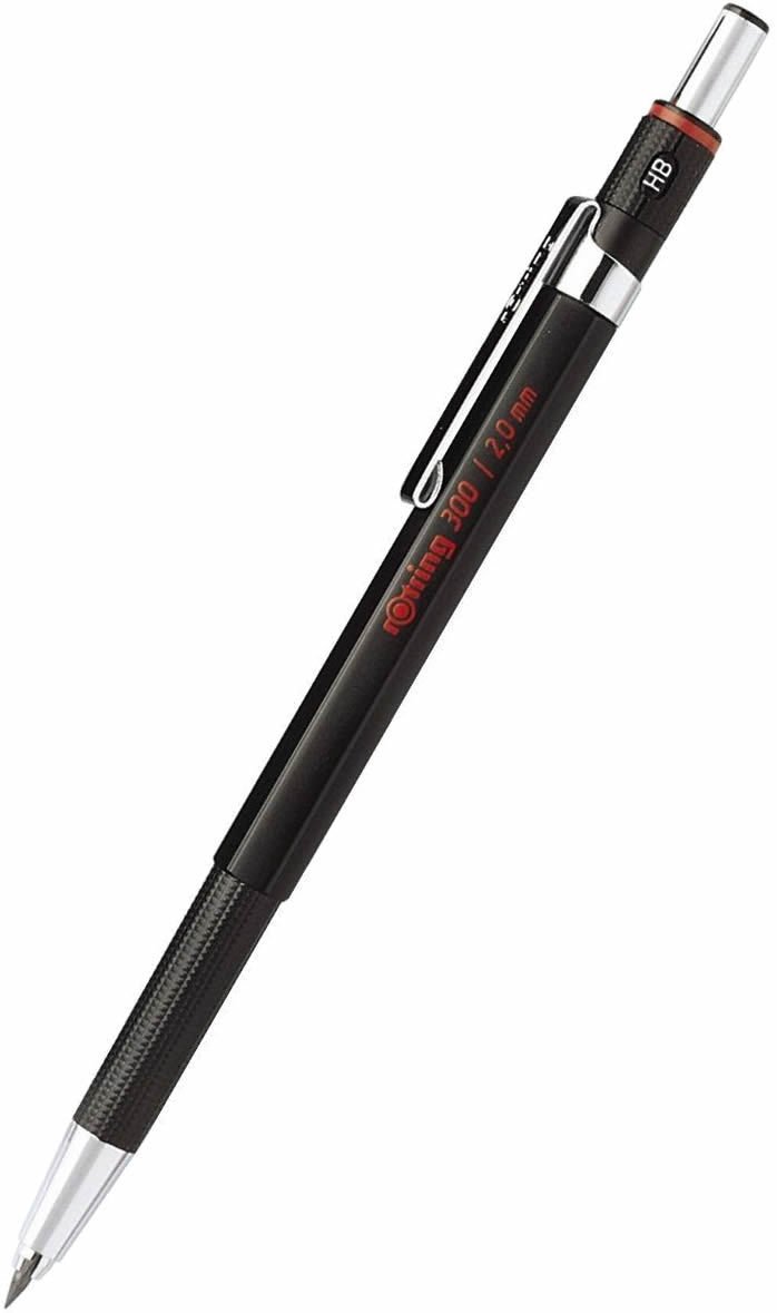 Rotring 300 2,0 mm Siyah Mekanik Kurşun Kalem