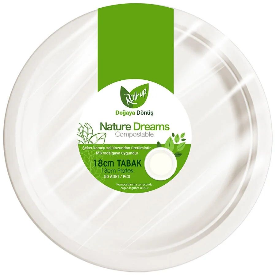 ROLL-UP NATURE DREAMS 18CM 50Lİ TABAK