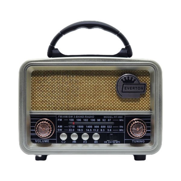 Everton RT-860 Bluetooth FM-USB-SD Card Nostalji Radyo