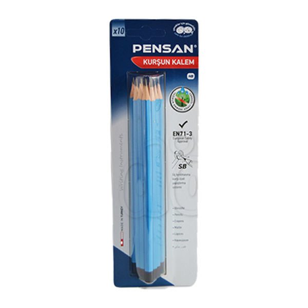 Pensan 10 lu Blister Kurşun Kalem