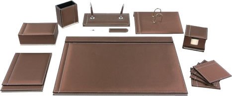Papernote PN1027 Soft Vip 9 Parça Kahve Sümen Takımı