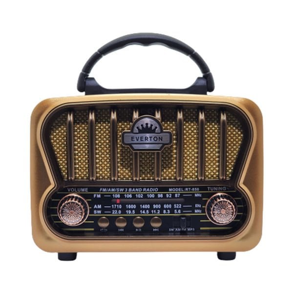 Everton RT-850BT Bluetooth FM-USB-TF Card Nostaljik Radyo