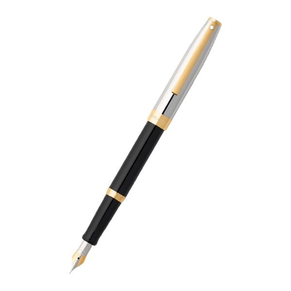 Sheaffer 9475-0 Sagaris Parlak Siyah Krom M Uç Dolma Kalem