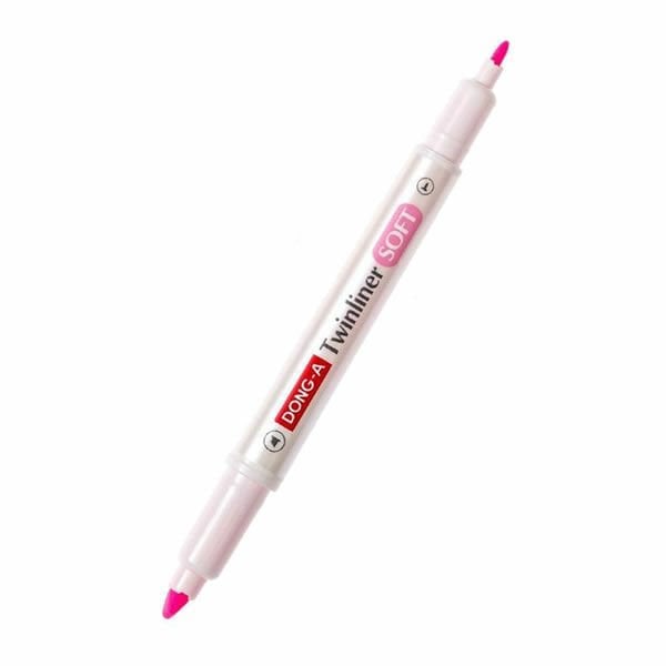 Dong-a 231616 No:16 Twinliner Soft Pembe Fosforlu Kalem