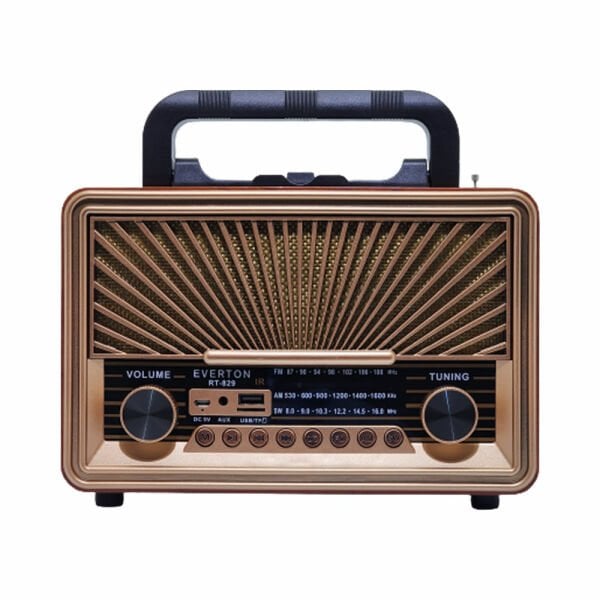 Everton RT-829 Bluetooth-USB-SD-FM Kumandalı Nostaljik Radyo