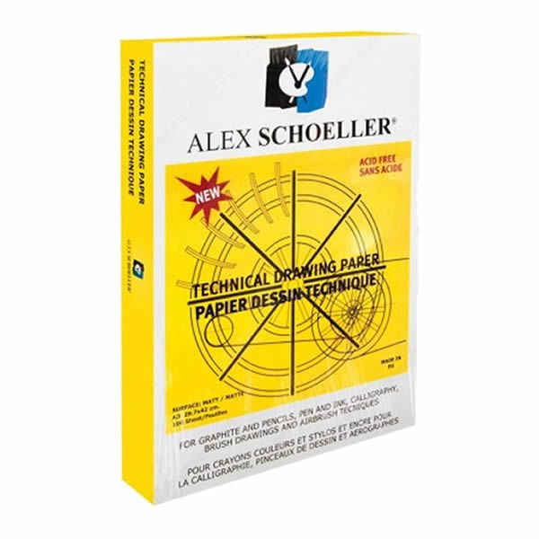 Alex Schoeller 50x70 200 gr Teknik Resim Kağıdı