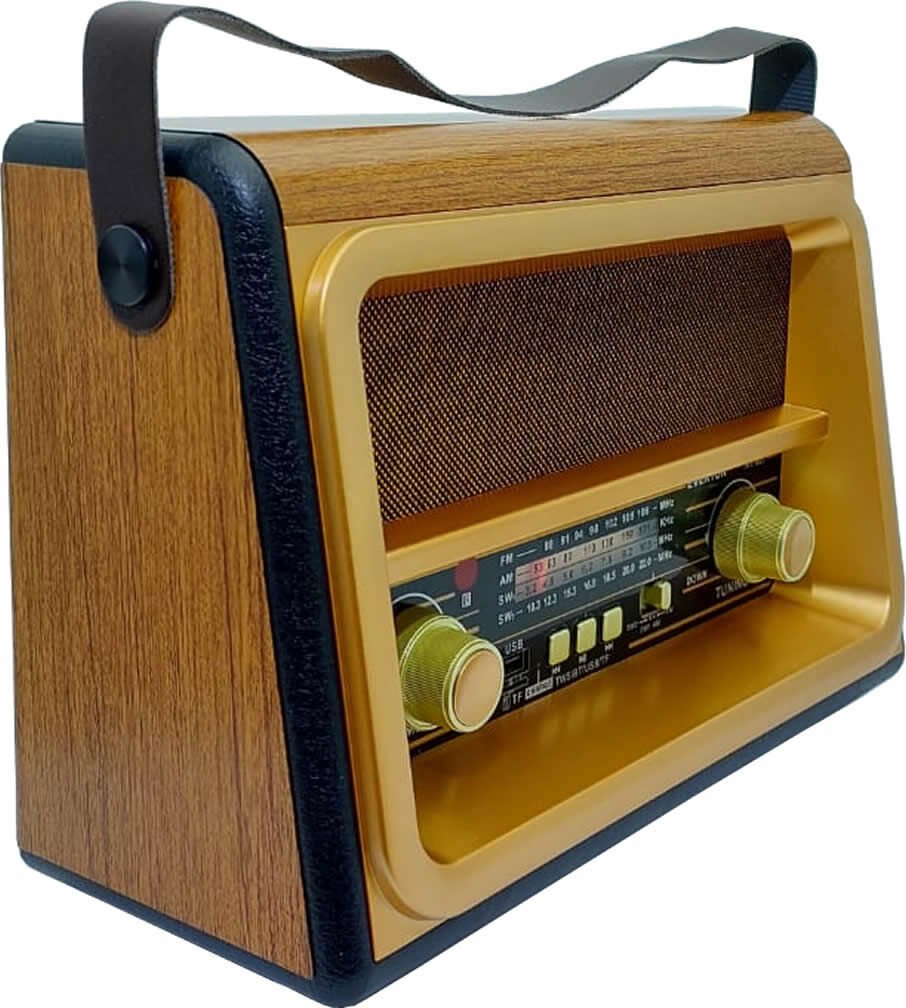 EVERTON RT-827 BLUETOOTH-USB-SD-FM KUMANDALI NOSTALJİK RADYO