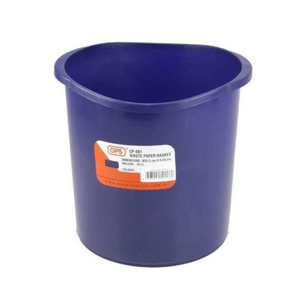 Ops 801G Gri Plastik Çöp Kovası