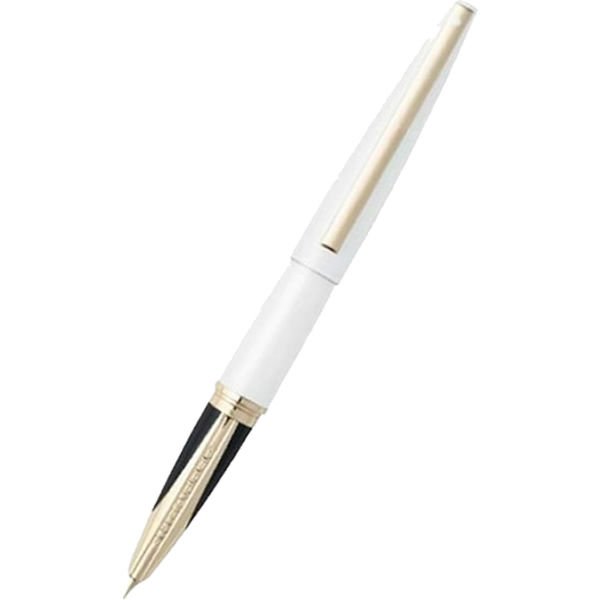 Sheaffer 9442-0 Taranis Beyaz Gövde Krom Kaplama Dolma Kalem