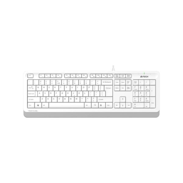 A4 Tech FK10 Q Usb Fstyler Beyaz Tr Fn-Mmedya Klavye