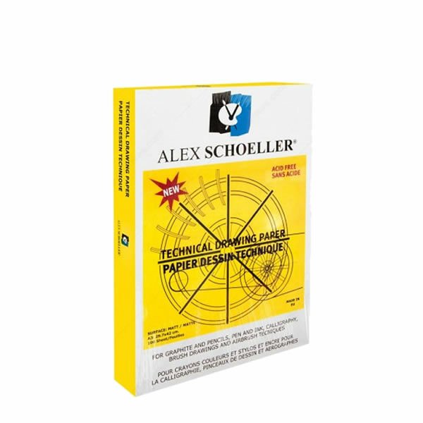 Alex Schoeller 35x50 200 gr 100 Yaprak Teknik Resim Kağıdı