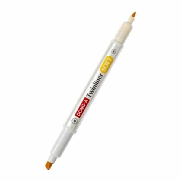 Dong-a 231608 No:08 Twinliner Sarı Turuncu Soft Fosforlu Kalem