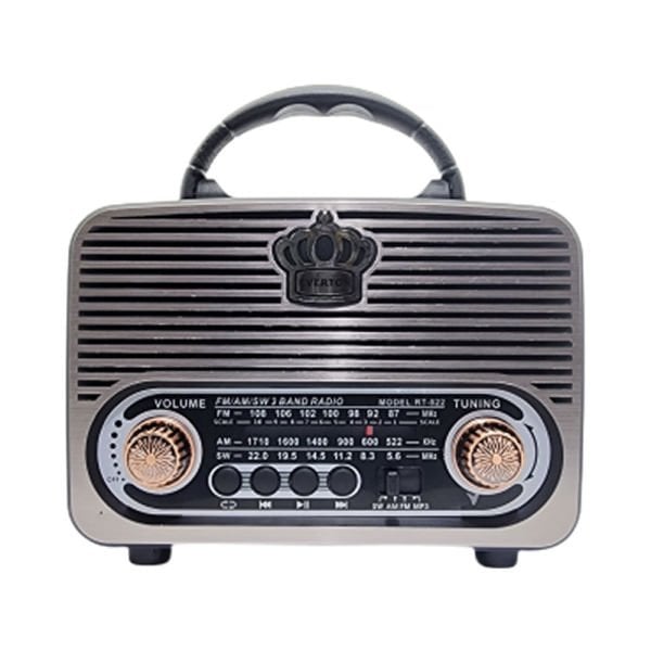 Everton RT-822 Bluetooth FM-USB-TF Card Nostaljik Radyo