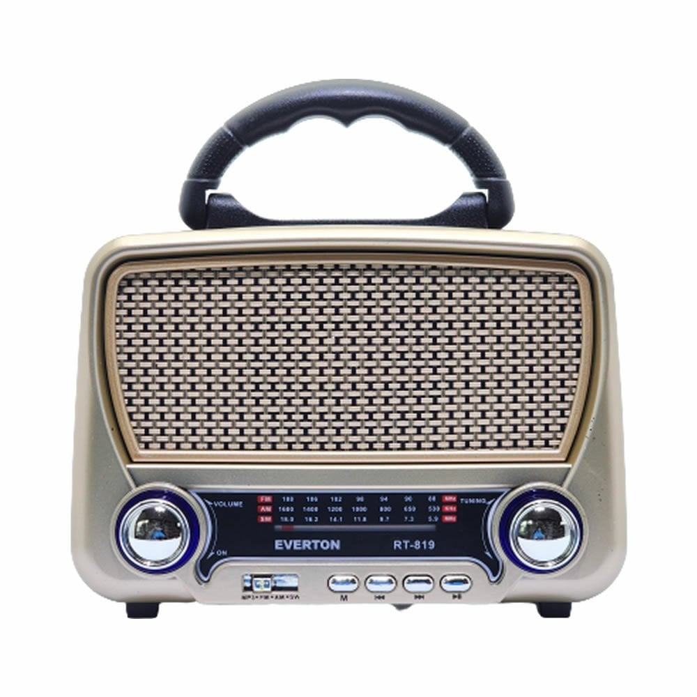 Everton RT-819BT Bluetooth FM-USB-TF Card Nostaljik Radyo