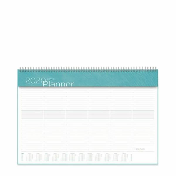 Gıpta 252-Smk 40X28 Spiralli Masaüstü Planlayıcı