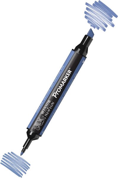 Winsor & Newton B736 Promarker China Blue 198 Grafik Kalemi