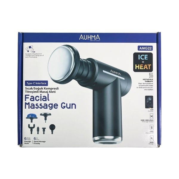 AUHMA AMG22 MASAJ TABANCASI SICAK SOĞUK KOMPRESLİ TİTREŞİMLİ MASAJ ALETİ