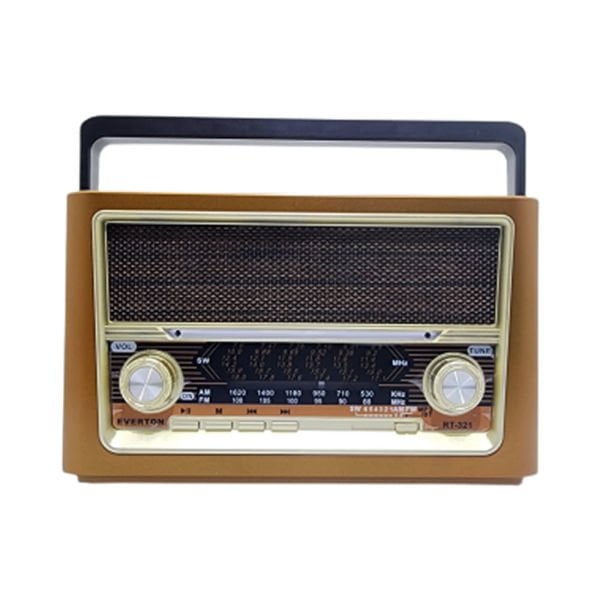 Everton RT-321BT Bluetooth FM-USB-TF Card Nostaljik Radyo