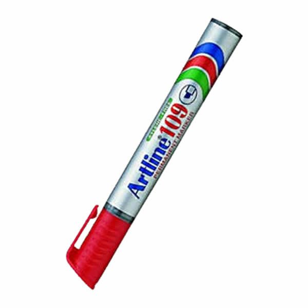 Artline EK-109 Kırmızı Permanent Markör Kalem
