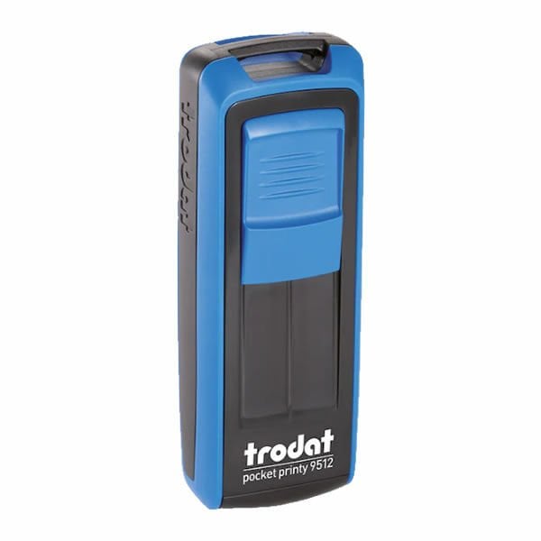 Trodat 9512 47x18 mm Mavi Gövde Küçük Cep Kaşesi Boş Kaşe
