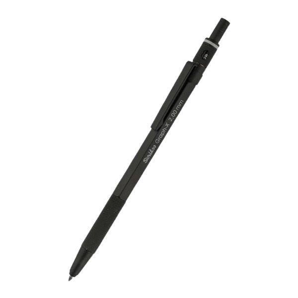 Scrikss Graph-X Metal Color Mat Siyah 2,0 mm Versatil Kalem