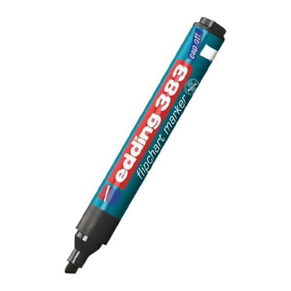 Edding E-380 Cap Off Siyah Flipchart Kalemi