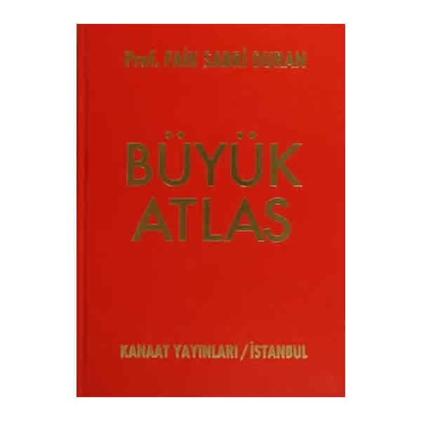 KANAAT YAYINLARI BÜYÜK ATLAS