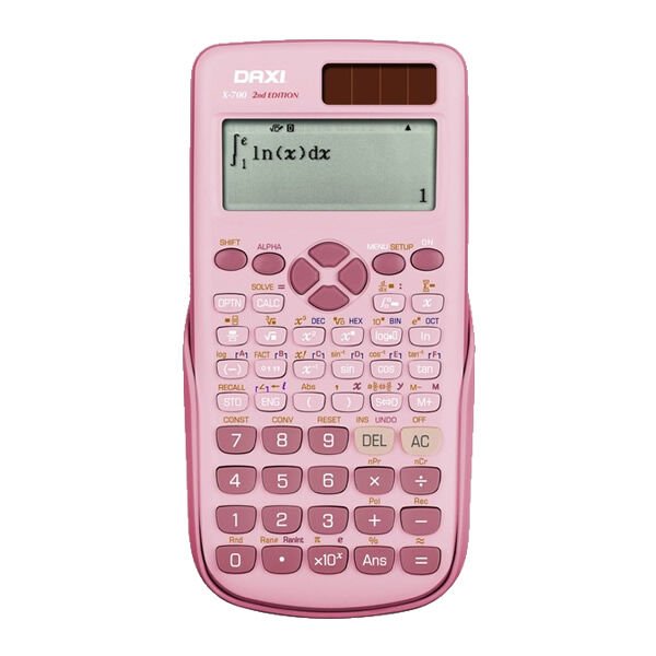 Daxi X-700 Pembe 552 Fonksiyonlu Bilimsel Hesap Makinesi