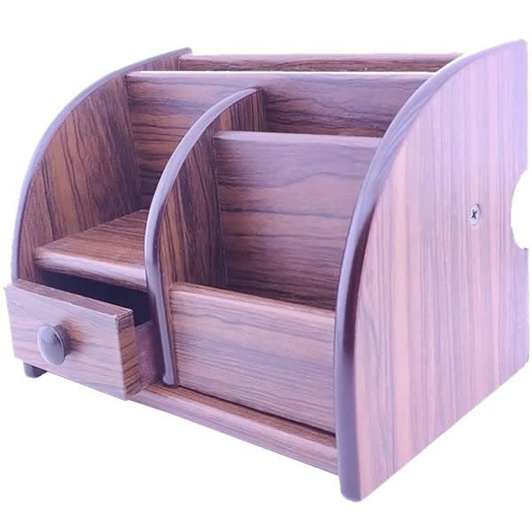 Hector Msk0709 Ahşap Masa Kalemliği