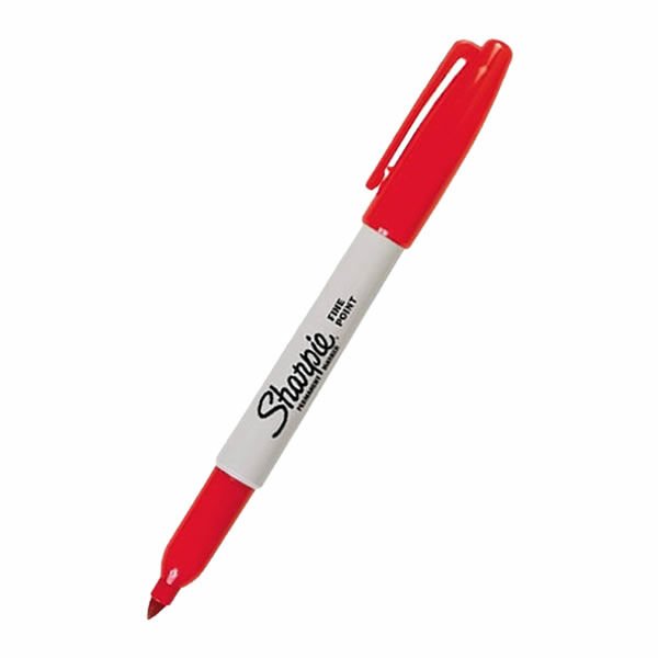 Sharpie 1741832 Fine Kırmızı Permanent Markör Kalem